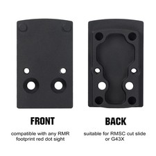 Piastra di montaggio ohhunt Red Dot compatibile con taglio scorrevole RMSc per mirino RMR Red Dot