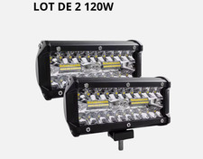 Lot de 2 Barres LED 120W