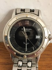 Orologio da polso uomo Swiss Geneve Raymond Weil Tango 5560 cristallo zaffiro