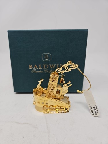 Ornamento babbo natale baldwin - ornamento,