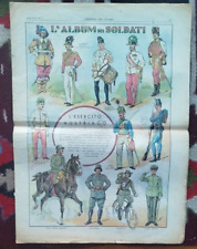 CORRIERE dei PICCOLI 1932 FIGURINE SOLDATINI ALBUM DE SOLDATI ESERCITO AUSTRIACO