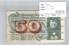 Banconota Svizzera - 50