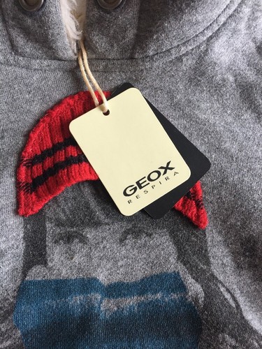 Geox abito felpa con cappuccio - geox,