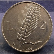 REPUBBLICA ITALIANA - 2 LIRE -
