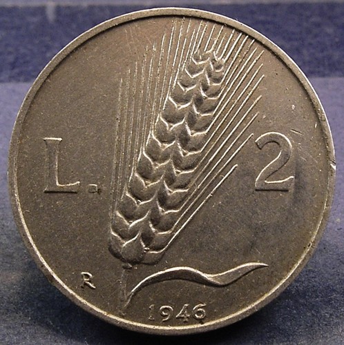 Repubblica italiana lire - italiana, 2