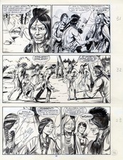 ZAGOR - TAVOLA ORIGINALE di