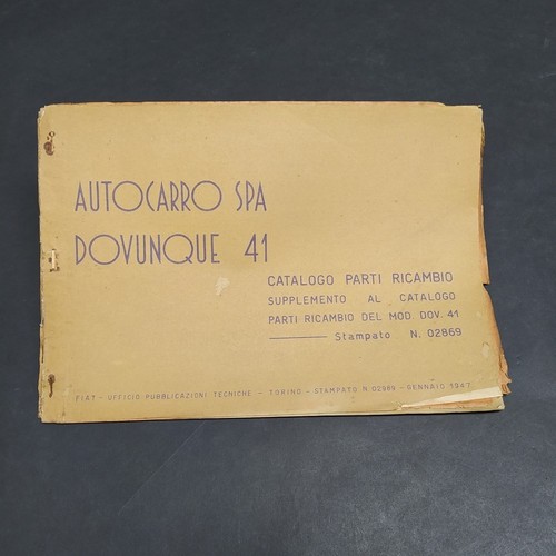 Catalogo ricambi per - catalogo, di