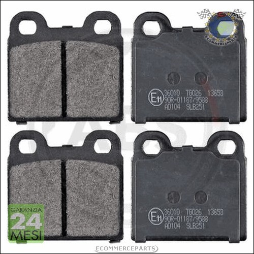 Kit pastiglie freno abs - pastiglie,