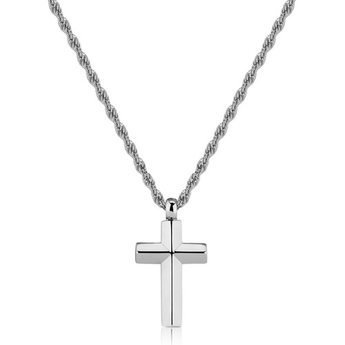 Collana croce uomo sagapo - collana,