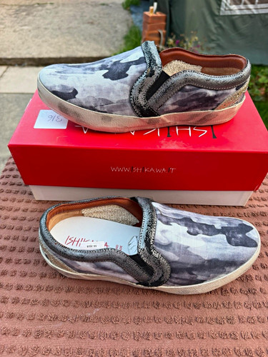 Scarpe basse ishikawa grigie - scarpe,