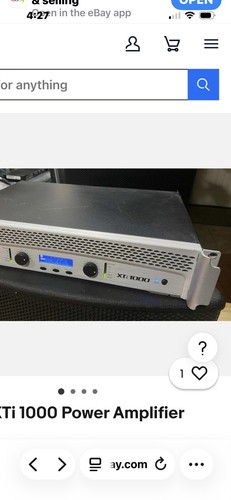 Crown xti 1000 amplificatore - xti,