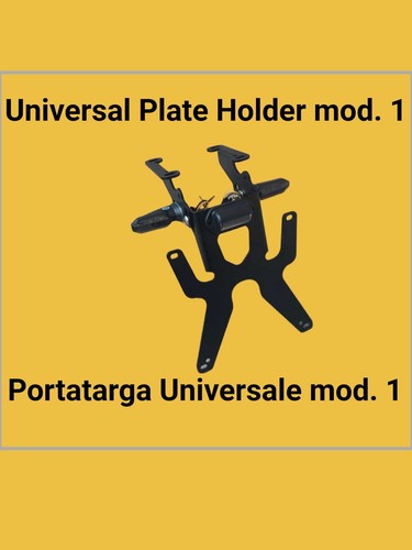 Portatarga moto kit universale - moto,