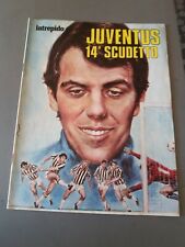 INSERTO VINTAGE INTREPIDO SPORT CALCIO JUVENTUS 14° SCUDETTO BETTEGA COVER 