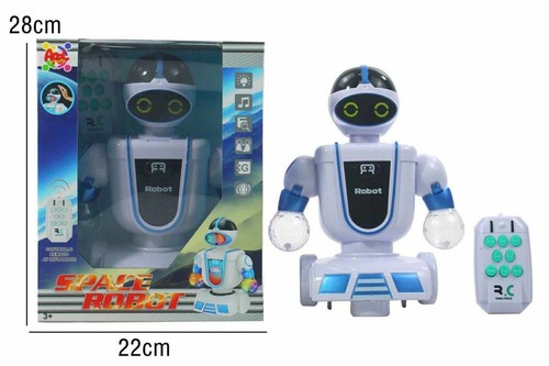 Space robot con luci - con, e