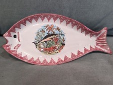 Deruta Piatto Pesce Ovale