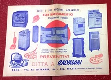 Pubblicita ditta salvadori - salvadori, in