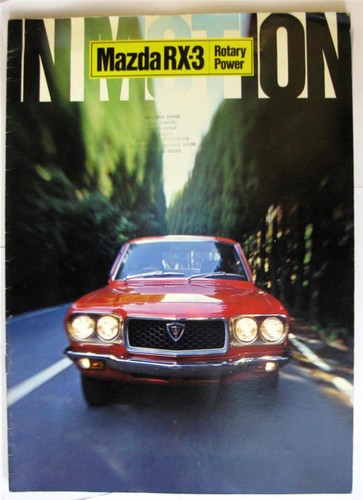 Mazda brochure vendita - rx-3,