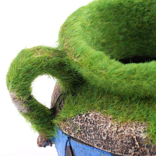 Vaso resina simulazione - vaso,