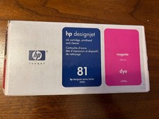 TESTINA DI STAMPA/PULITORE ORIGINALE HP 81 DYE MAGENTA C4992a DESIGNJET 5000 5500