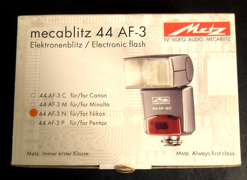 Metz mecablitz 3 per - 44, af-3