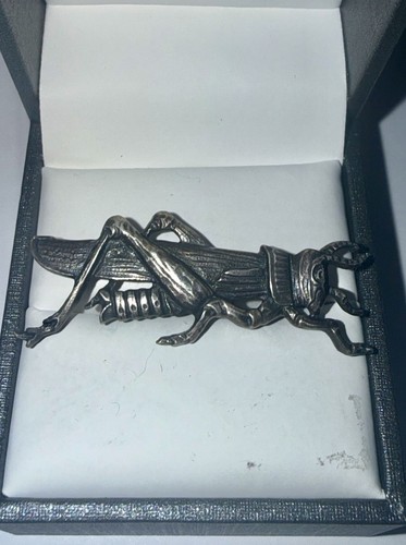 Rara spilla cavalletta vintage - spilla,