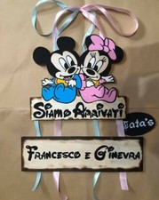 Fiocchi nascita per gemelli - nascita,