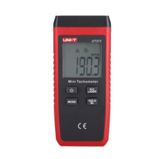 Tachimetro Digitale, UT373 Mini Contagiri Portatile Senza Contatto RPM Laser Tac