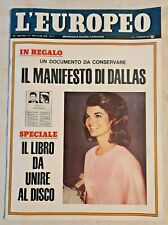 Rivista L'EUROPEO Anno XXIII