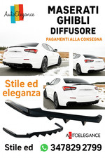 Splitter posteriore (con barre