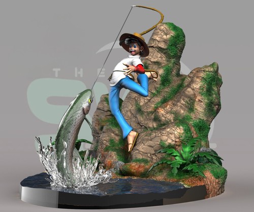 Fan art action figures - fan, 3d