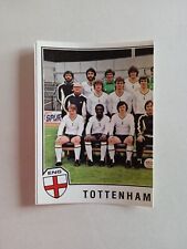 FIGURINA SUPERSTARS EUROFOOTBALL 82 PANINI TEAM SX TOTTENHAM n 168 DA RECUPERO