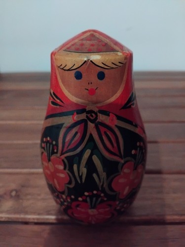 Pupazzo legno vintage - pupazzo,