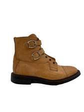 Stivali in pelle marrone