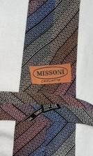 Cravatta Missoni 100% Seta