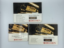 Manuali Autoradio Becker Online Pro