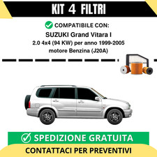 Kit 4 Filtri Tagliando per