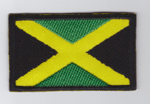 Patch ricamata giamaica - patch,
