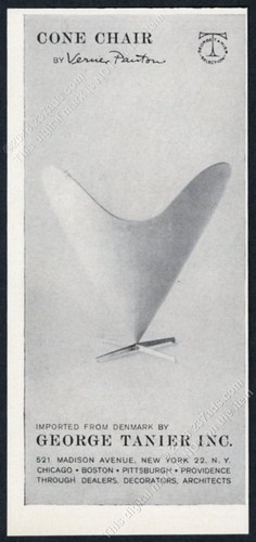 1960 verner panton - panton, cone