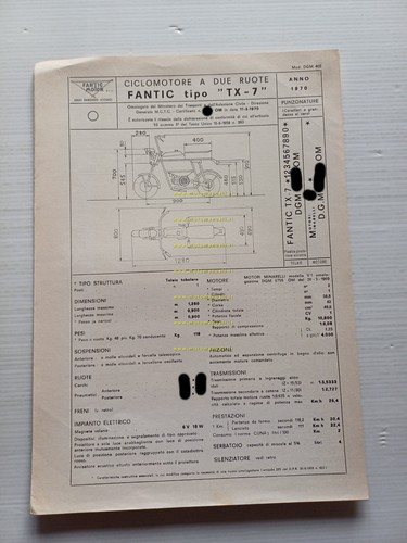 Fantic motor mini matic tx7 - fantic,