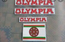 Kit adesivi compatibili Olympia Red old decal