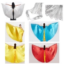 Halloween Cosplay Angelo Ali Donna Danza del Ventre Aperto Iside Ali per Adorazione