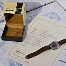 Omega Seamaster Chronostop '68 Grandi Dimensioni Box d'Epoca Estratto d'Archivio