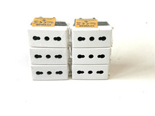 VIMAR PLANA 14203 PRESA BIPASSO 2P+T 10/16A BIANCA ORIGINALE LOTTO 6 PZ.