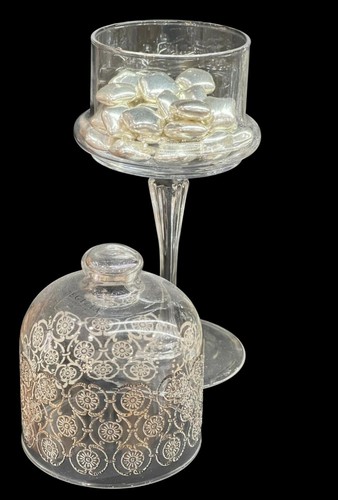 Egizia alzatina con campana - alzatina,