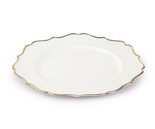 Sottopiatto bianco oro 325 - e,