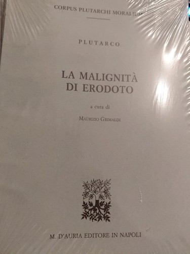 Plutarco malignità di - plutarco,