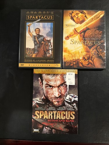 Spartacus dvd lot - spartacus, blood
