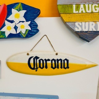Corona tavola surf deco legno - tavola,
