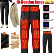 Pantaloni da trekking termici invernali Pantaloni riscaldanti elettrici USB