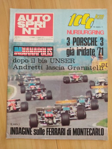Autosprint del 1971 - autosprint, n.